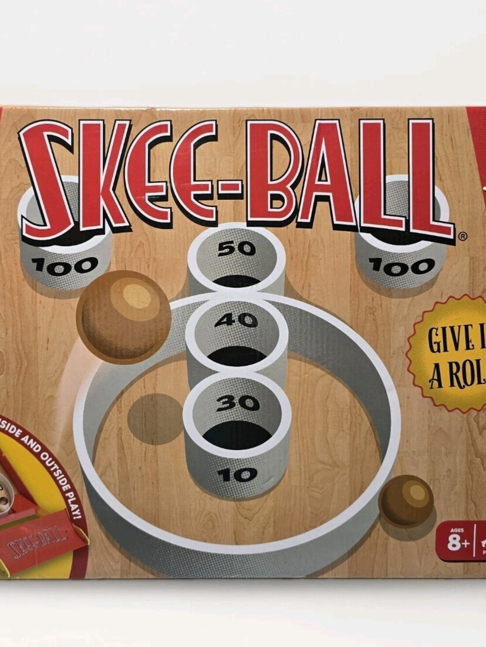 Skee-Ball Buffalo Games Classic Tabletop Arcade Game FB1-060523 Open Box 1 Ball